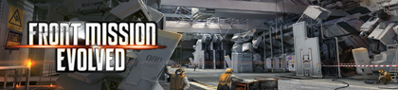 Front Mission Evolved - Banner (World) - 420x95