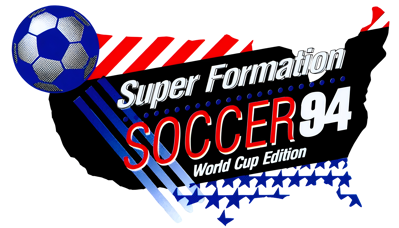 Super Formation Soccer 94: World Cup Edition - Clear Logo (Japan) - 4000x2285