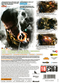 Warhammer 40,000: Space Marine - Box - Back (Europe) - 3040x4273