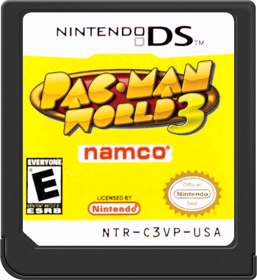 Pac-Man World 3 - Cart - Front (North America) - 517x564