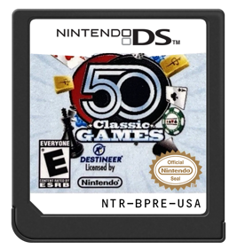 50 Classic Games - Cart - Front (North America) - 571x600