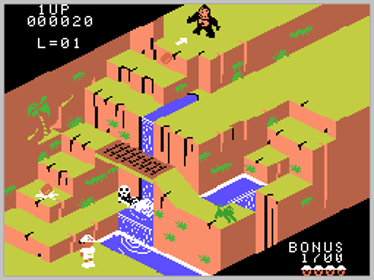 Congo Bongo - Screenshot - Gameplay (North America) - 256x192