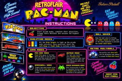 RetroFlair - Arcade - Controls Information (World) - 1536x1024