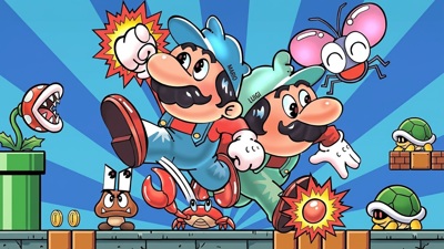 Mario Bros. - Fanart - Background (World) - 1920x1080