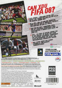 FIFA Soccer 08 - Box - Back (Sweden) - 6072x8593