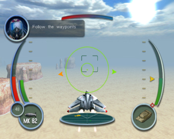 Top Gun - Screenshot - Gameplay (World) - 640x512