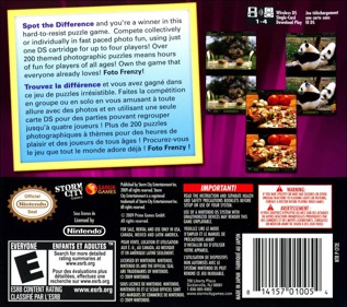 Foto Frenzy: Spot the Difference - Box - Back (North America) - 768x680