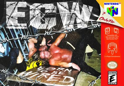 ECW: Born to Be Wired - Box - Front (United States) - 1000x698