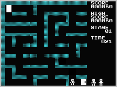 Mazy - Screenshot - Gameplay (World) - 256x192