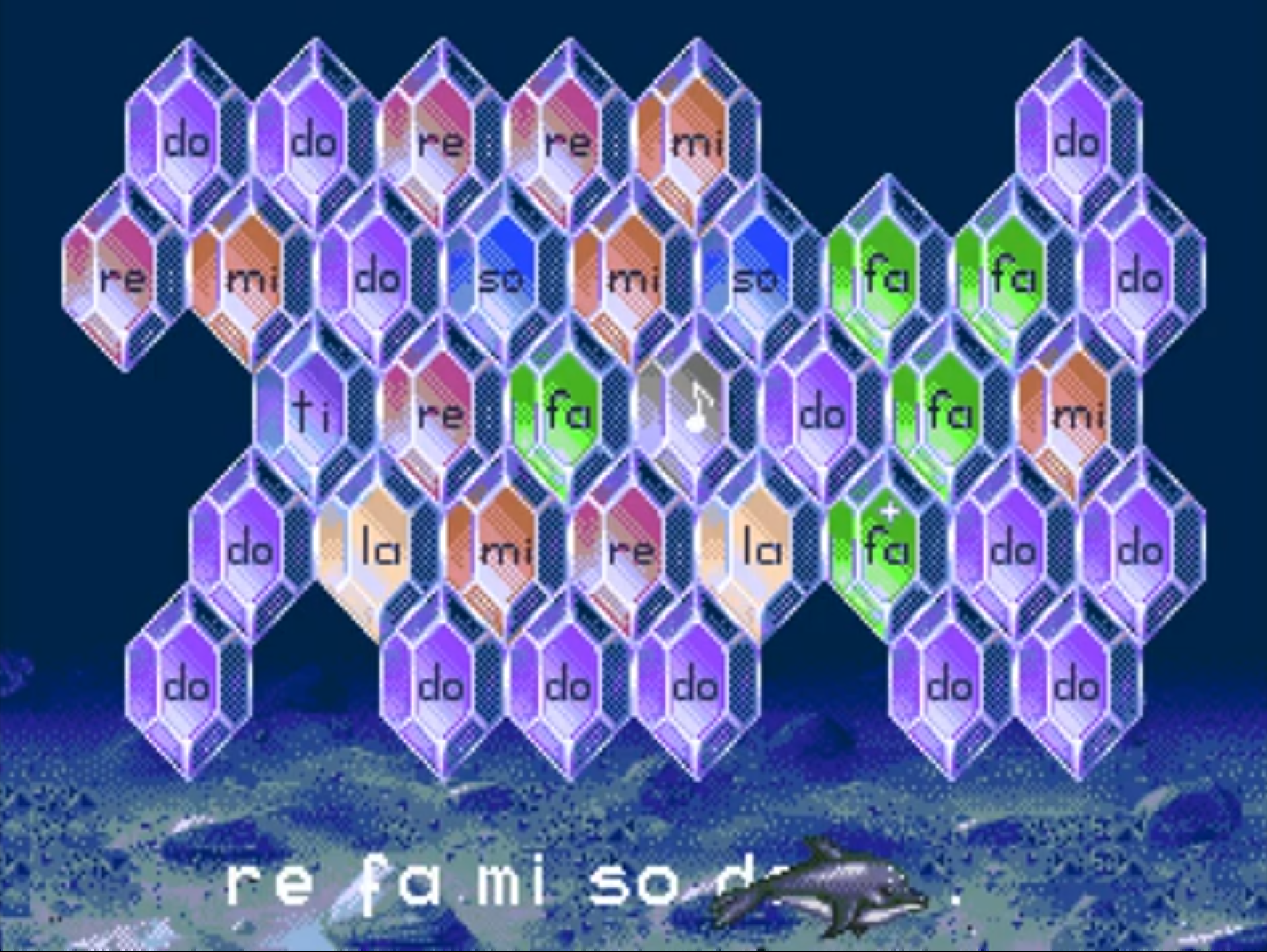 Illustration of Ecco Jr. and the Great Ocean Treasure Hunt!