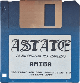 Astate: La Malédiction des Templiers - Disc (Europe) - 732x764