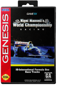 Nigel Mansell's World Championship Racing - Box - Front - Reconstructed (North America) - 830x1230
