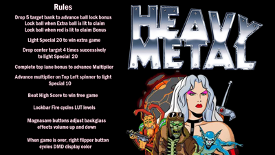 Heavy Metal - Arcade - Controls Information (World) - 1920x1080