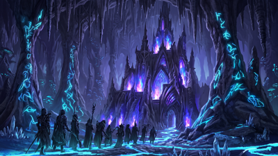Menzoberranzan - Fanart - Background (World) - 2560x1440