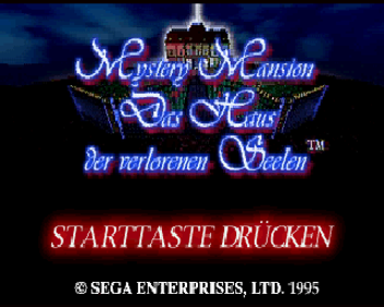 The Mansion of Hidden Souls - Screenshot - Game Title (Germany) - 320x256