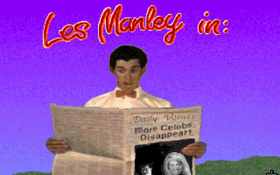 Les Manley in: Lost in LA - Screenshot - Game Title (World) - 320x200