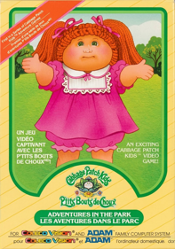 Cabbage Patch Kids: Adventures in the Park - Box - Front (Canada) - 799x1139