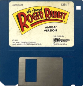 Who Framed Roger Rabbit - Disc (North America) - 707x732