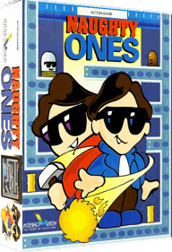 Naughty Ones - Box - 3D (United Kingdom) - 850x1244