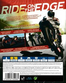 TT Isle of Man: Ride on the Edge - Box - Back (Europe) - 637x800