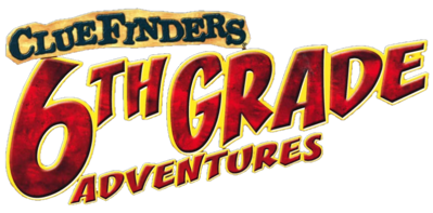 The ClueFinders 6th Grade Adventures: The Empire of the Plant People - Clear Logo (Japan) - 787x389