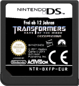 Transformers: Dark of the Moon: Decepticons - Cart - Front (Europe) - 517x564