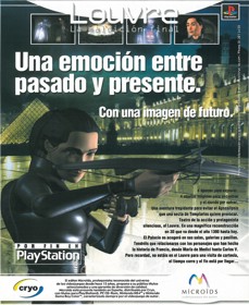 Louvre: The Final Curse - Advertisement Flyer - Front (Spain) - 1350x1650