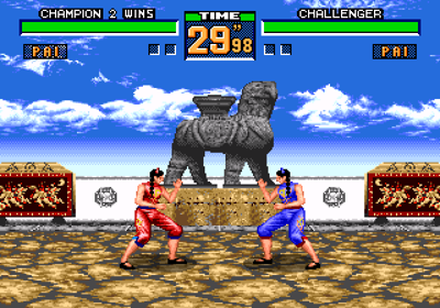 Virtua Fighter 2 - Screenshot - Gameplay (World) - 640x448