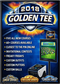 Golden Tee LIVE 2018 - Fanart - Box - Front (World) - 359x500