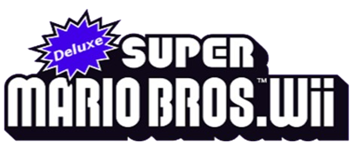 Deluxe Super Mario Bros Wii - Clear Logo (World) - 471x197