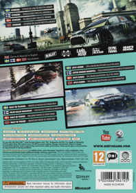 DiRT 3 - Box - Back (Europe) - 6072x8613