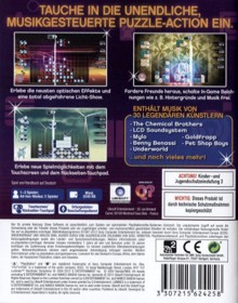Lumines: Electronic Symphony - Box - Back (Germany) - 382x486