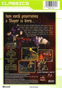 Buffy the Vampire Slayer - Box - Back (Europe) - 568x800