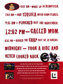 Full Throttle - Advertisement Flyer - Front (United States) - 2389x3200