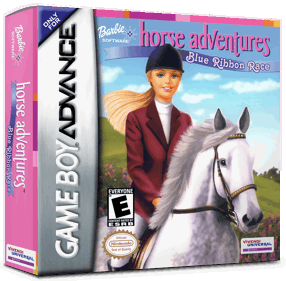 Barbie Horse Adventures: Blue Ribbon Race - Box - 3D (North America) - 1016x998