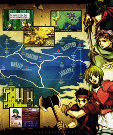 Fire Emblem: The Sacred Stones - Advertisement Flyer - Front (United States) - 1904x2290