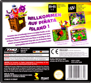 Viva Piñata: Pocket Paradise - Box - Back - Reconstructed (Germany) - 774x708