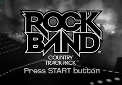 Rock Band: Country Track Pack - Screenshot - Game Title (North America) - 640x448