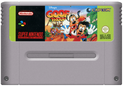 Disney's Goof Troop - Cart - Front (France) - 600x420