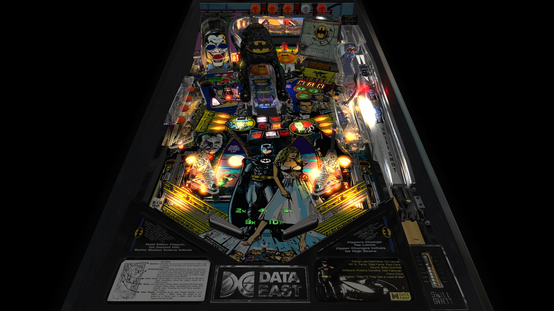 Illustration of Batman (Data East)