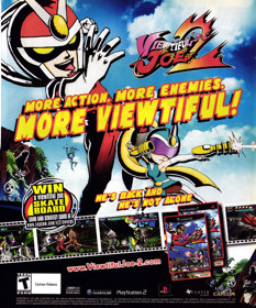 Viewtiful Joe 2 - Advertisement Flyer - Front (United States) - 1904x2290