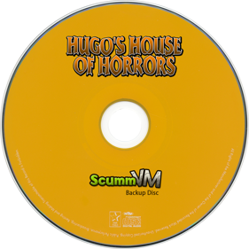 Hugo's House of Horrors - Fanart - Disc (World) - 1580x1580