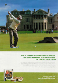 Links 2001 - Advertisement Flyer - Front (United Kingdom) - 1533x2200