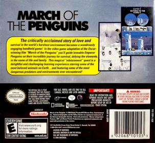 March of the Penguins - Box - Back (United States) - 1112x1029