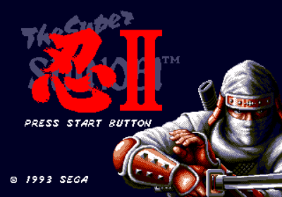 Shinobi III: Return of the Ninja Master - Screenshot - Game Title (Japan) - 640x448