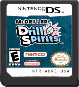Mr. Driller: Drill Spirits - Cart - Front (North America) - 517x564