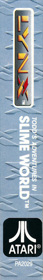 Todd's Adventures in Slime World - Box - Spine (North America) - 123x801