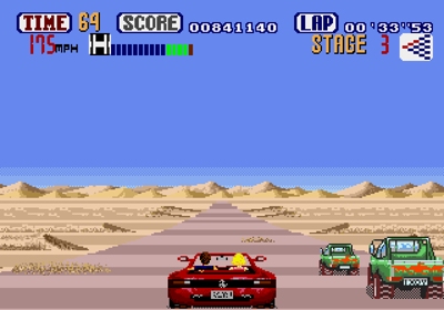 OutRun - Screenshot - Gameplay (World) - 640x448
