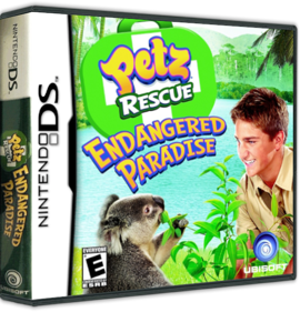 Petz Rescue: Endangered Paradise - Box - 3D (North America) - 575x598