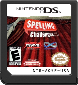 Spelling Challenges and More! - Cart - Front (North America) - 517x564